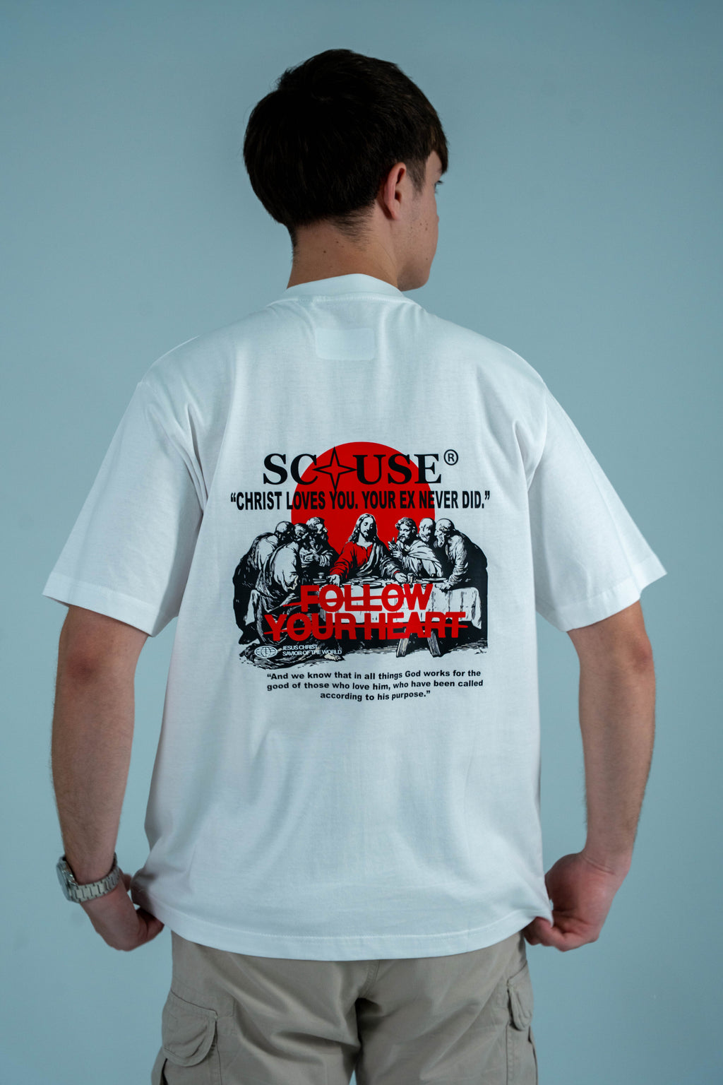 Camiseta blanca LAST DINNER ( disponible en tienda física )