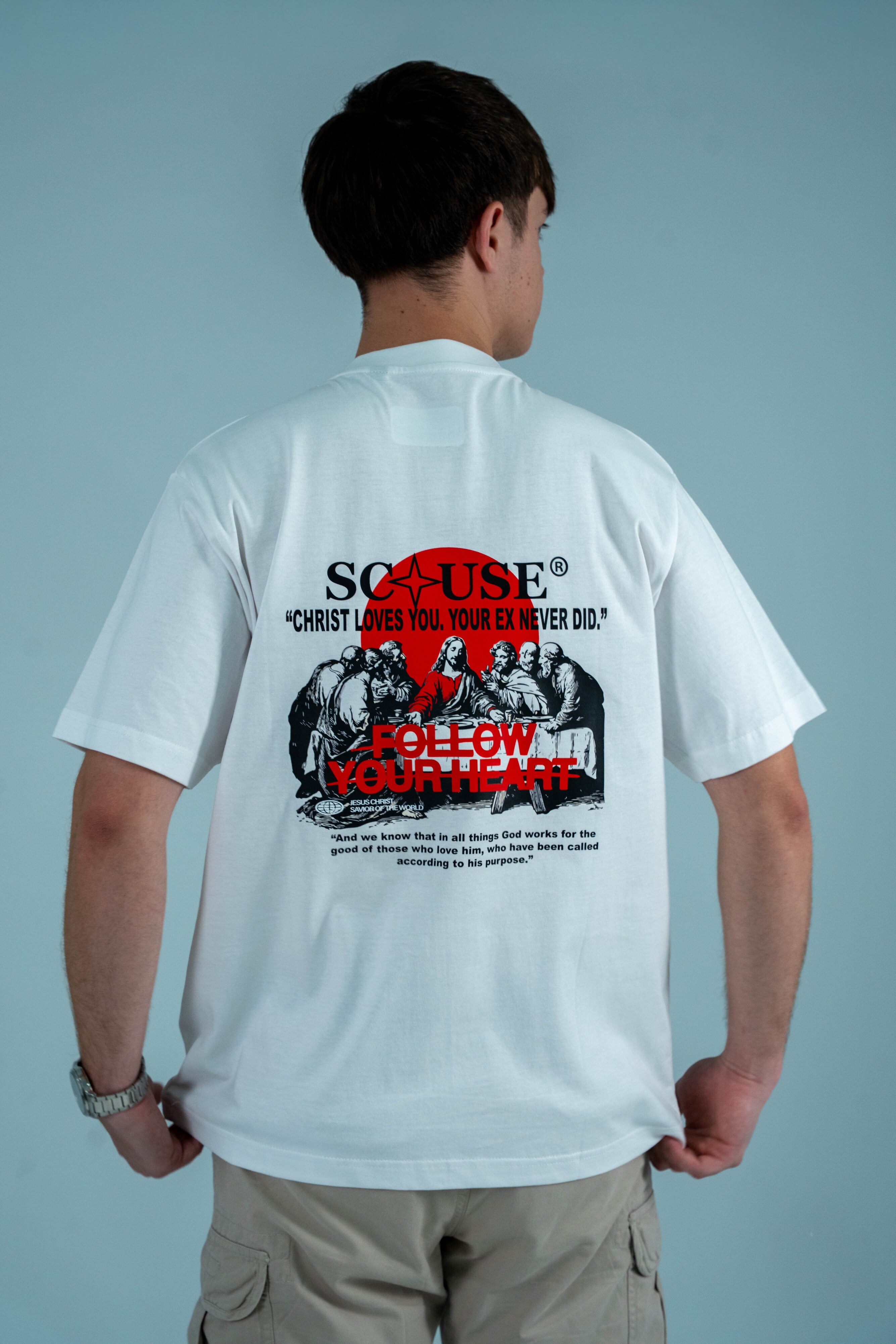 Camiseta blanca LAST DINNER ( disponible en tienda física )
