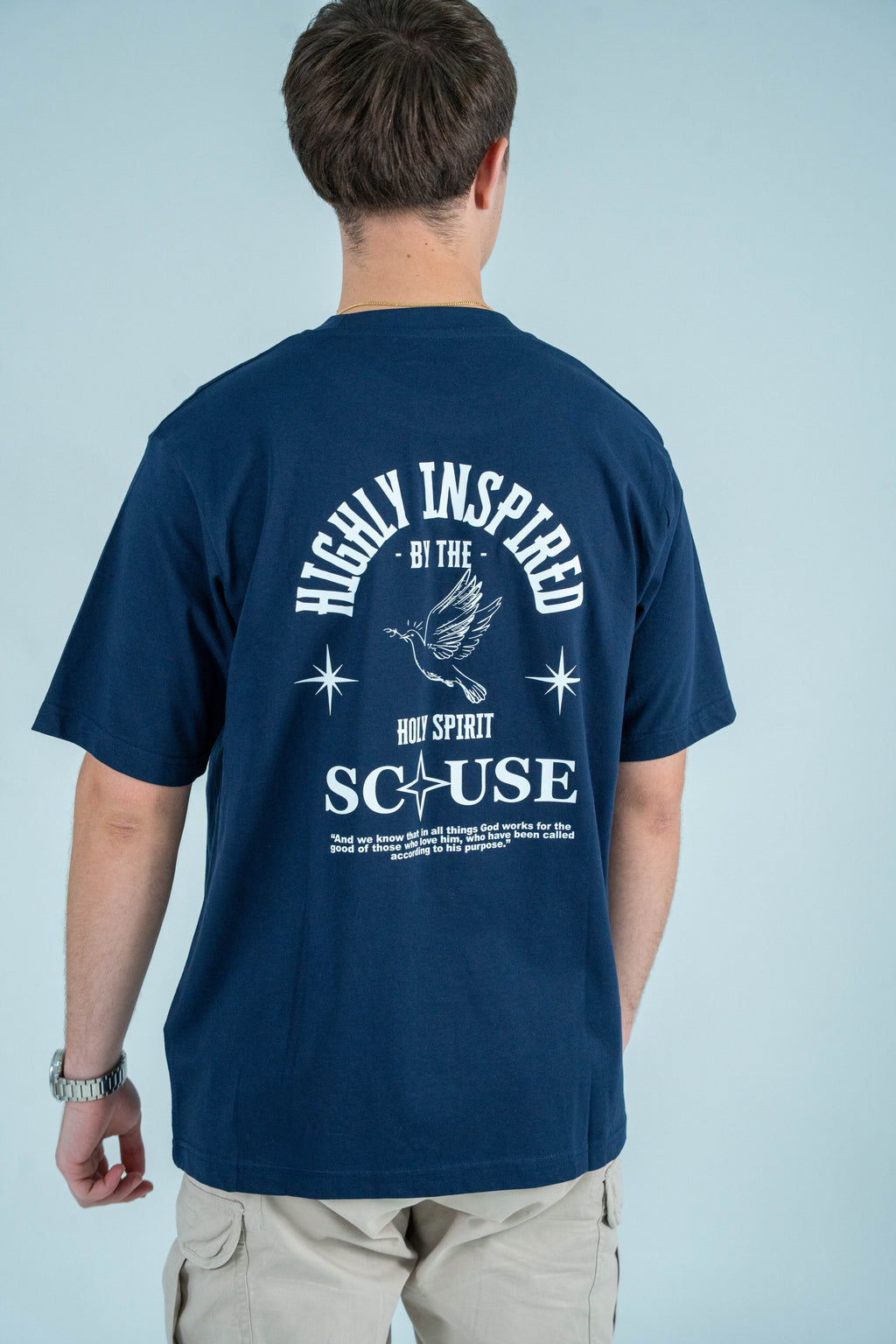 Camiseta azul marino SPIRIT ( disponible en tienda física )