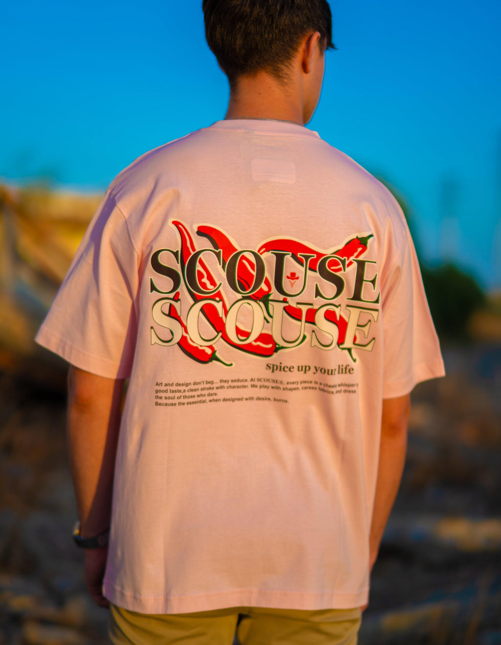 Camiseta rosa clarito `Spice´
